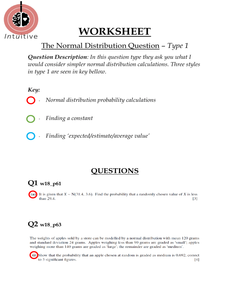 Normal Distribution 1