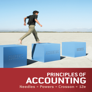 TWELFTH EdiTion Principles of Accounting