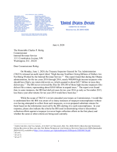 2020-06-04 CEG letter to IRS (Rettig)1