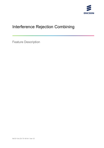 Interfere rejection combining