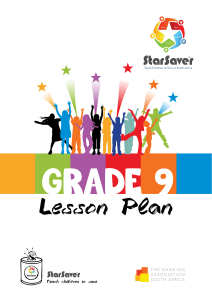 StarSaver-Lesson-Plan-Grade-9