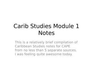 pdfcoffee.com caribbean-studies-module-1-notes--pdf-free