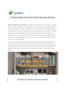 best-sites-for-public-domain-books.html