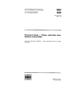 ISO-630 structural steel -1995