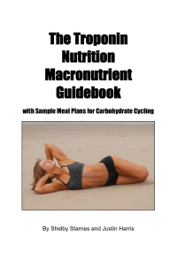 shelby starnes - Carb Cycling Guide