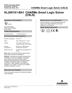 KL2001X1-BA1 CHARMs Smart Logic Solver