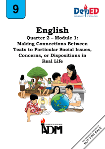 pdfcoffee.com english9q2mod1making-connections-between-texts-to-particular-social-issues-concerns-or-dispositions-in-real-life-pdf-free