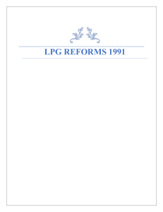 LPG Reforms of 1991