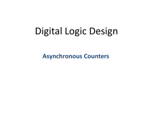 Asynchronous counters