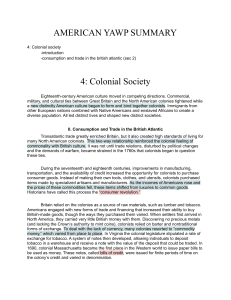 Colonial Society  4.1, 4.2