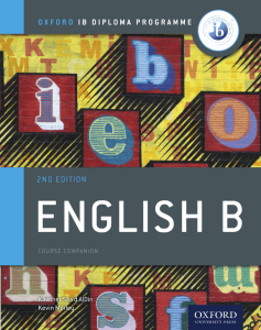 english b - course companion - saa d aldin and morley - second edition - oxford 2018