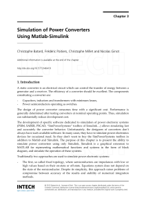 Power Converter Simulation with Matlab-Simulink