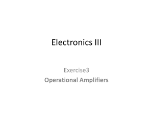 exercise3 ElectronicsIII