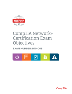 Network-N10-008-Exam-Objectives