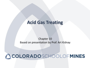 07-GasTreating-Chapter 10, COLORADO SCHOOL OF MINES