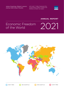 Economic Freedom of the World 2021 Annual Report