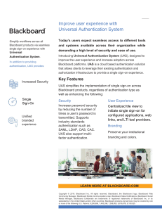 UAS DataSheet - Example of a clear product datasheet