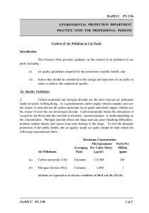 Control of Air Pollution in Car Parks (ProPECC PN 296)