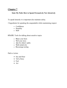 Crucial Convo 7-11 Notes