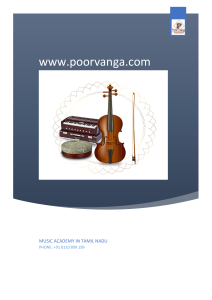 Best Online Music Academy In Tamil Nadu – Poorvanga