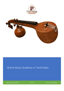 Join Online Music Classes in Tamil