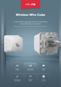 Wireless Wire Cube 2Gbps 60GHz