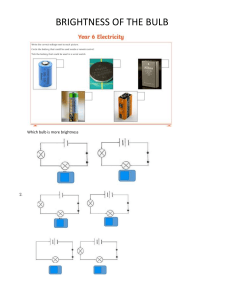 Electricity Worksheet: Circuits & Batteries