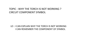 WHY THE TORCH IS NOT WORKING