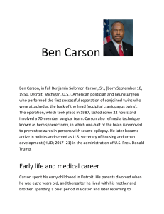 Ben Carson