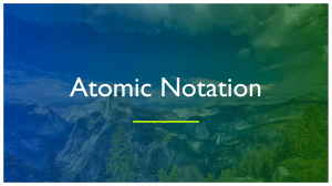 Atomic number - the basics