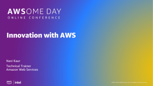 Innovation with AWS
