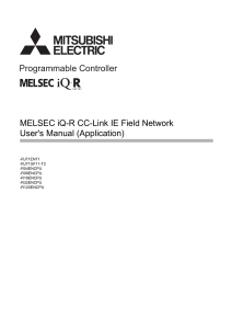 MELSEC iQ-R CC-Link IE Field Network