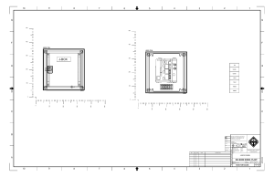 J-Box Panel Technical Drawing