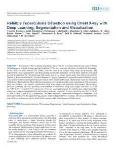 Reliable Tuberculosis Detection Using Chest X-Ray With Deep Learning, Segmentation and Visualization