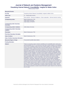 NW unavailability Analysis Paper