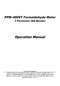 400ST Operation Manual