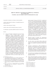 Article 31 of Directive 2001 83 EC