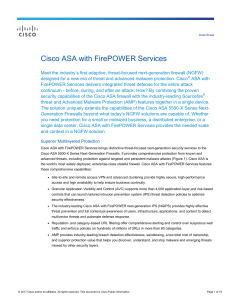 ASA with FirePOWER Services datasheet-c78-733916