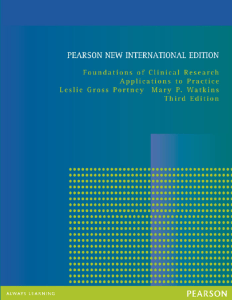 Foundations of Clinical Research Applications to Practice (Pearson New International Edition) by Leslie Gross Portney, Mary P. Watkins (z-lib.org)