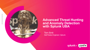 threat hunting with splunk