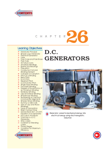 Chapter 26 - DC Generators