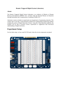 User Manual Remote Triggered Digital System Laboratory