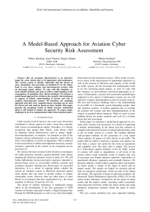 A Model-Based Approach for Aviation Cyber Security Risk Ass.2016