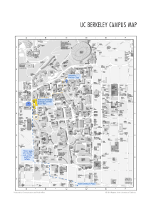 UC Berkeley Campus Map