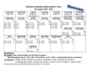 21-22 V5 T2 toetsrooster