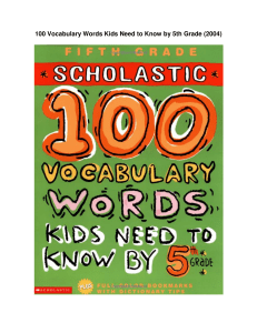 100 Vocabulary Words Kids Need to Know by 5th Grade (100 Words Workbook) (Kama Einhorn, Jackie Glassman) (z-lib.org)
