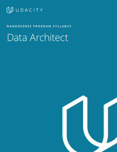 Data+Architect+Nanodegree+Program+Syllabus