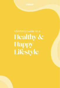 USANA's Guide to a Happy Healthy Lifestyle