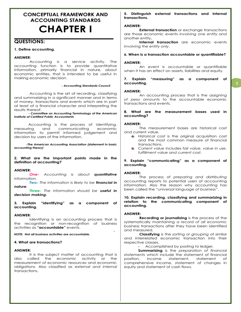 Conceptual Framework And Accounting Standards Pdf Valix 2022 Answer Key 