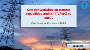 2 Transfer capabilities studies TTC ATC by NRLDC Delhi Punjab case study